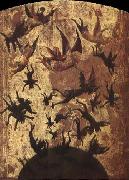 unknow artist Detail of the Fall of the Rebel Angels Spain oil painting artist